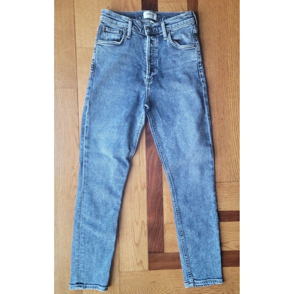 AGOLDE Nico High Rise Slim Womens Retreat Jeans SIZE 24